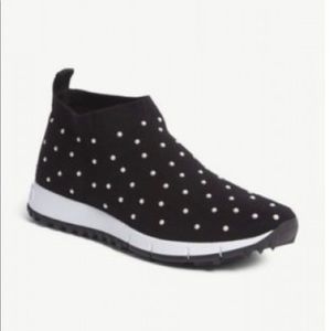 Jimmy Choo pearl embellished sneaker